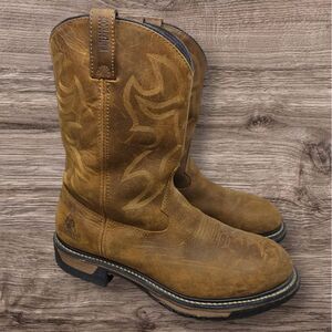 Rocky Boots Size 14 M‎ Original Ride Branson Roper Waterproof FQ0002733 Workwear